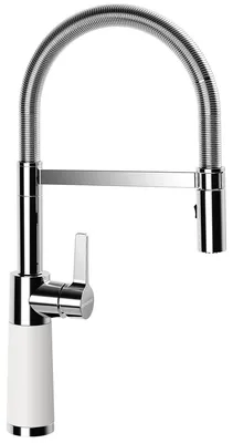 Produktbild von SCHOCK Armatur SC-550 in POLARIS mit Spiralfederauslauf / CRISTADUR®