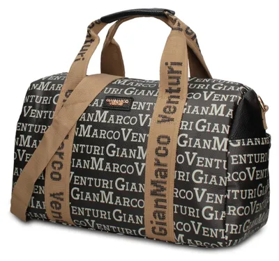 Produktbild von Gianmarco Venturi Handtasche Damen Blau 100% PolyurethanVegan Leather Blu UNICA 42x25x23 cm 9076 BLUE