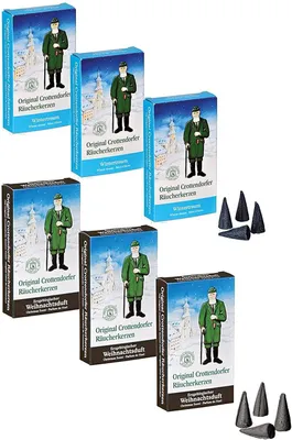 Produktbild von 6 tlg. Set Crottendorfer 3x Wintertraum & 3x Erzgebirgischer Weihnachtsduft
