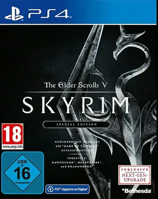Produktbild von Skyrim PS-4 S.E. incl. Next-Gen-Upgrade The Elder Scrolls