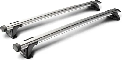 Produktbild von Yakima Thru Axle Paar Aluminium Dachträger - 134 cm