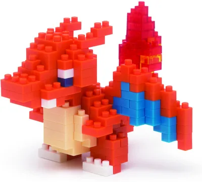 Produktbild von Nanoblock Charizard, Bausatz, 200 Stück(e)