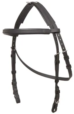 Produktbild von Zilco Hackamore Zaumzeug Cob Schwarz