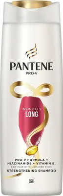 Zdjęcie produktu dla Pantene Pro-V Infinitely Long Szampon do włosów zniszczonych, 400 ml