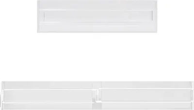 Produktbild von Schubladentrenner, Schubladentrenner Verstellbar Transparenter Schubladenteiler-Organizer, verstellbare, erweiterbare Schubladentrenner aus Acryl for die Aufbewahrung von Kleidung im Schlafzimmer(2PCS