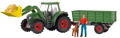 Zdjęcie produktu dla Schleich 42608 Ciągnik z przyczepą