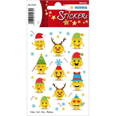 Obrázek produktu pro Herma Magic Weihn. Weihnachtsemojis, Folie