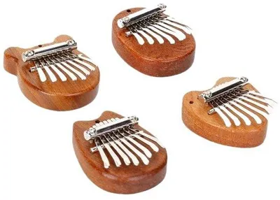 Obrázek produktu pro Mini kalimba – hudební doplňky s jemnými kovovými detaily