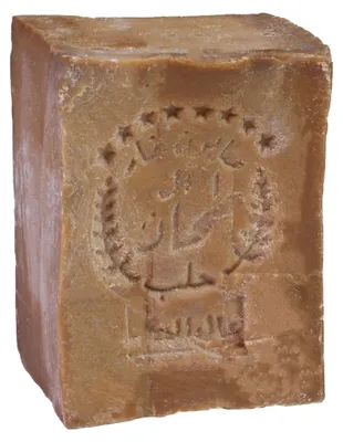 Produktbild von TUMELO Original Aleppo Seife 200g 80% Olivenöl 20% Lorbeeröl, handgemachte Olivenölseife Naturseife