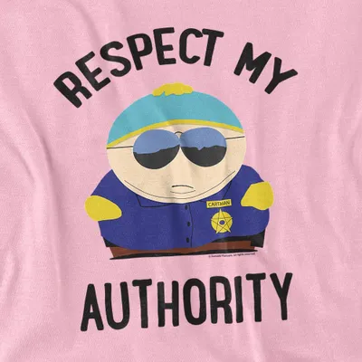 Image de South Park - "Respect My Authority" T-Shirt für Herren/Damen Uni TV20667 (XXL) (Pink)
