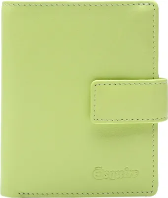 Produktbild von Esquire Leder Geldbörse Viktoria 62 Wallet Lime hellgrün