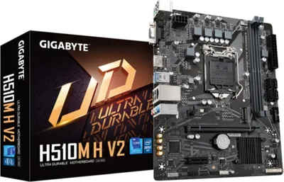 Produktbild von Gigabyte H510M H V2 LGA1200 mATX MB 2xDDR4 4xSATA 1xM.2 - Intel Sockel 1200 (Core i)