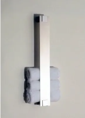 Produktbild von Handtuchhalter für Gästetücher, Wandhalter, Edelstahl poliert