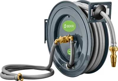 Image de Chariot dévidoir PA 20 SK Filetage de raccordement 33,25 mm G 1 AG pouce acier poudré GEKA