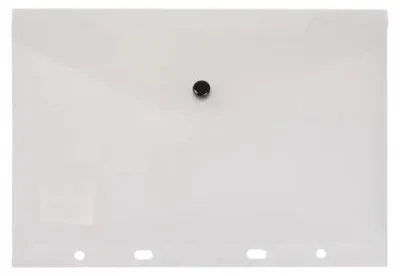 Produktbild von A5-Aktenordner aus PVC, transparent, zum Aufhängen – Biurfol