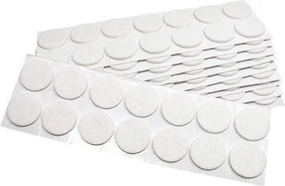 Produktbild von Famanu Viltgleiter selbstklebend - 140 Stück, Ø 32 mm, rund, Möbel- und Fußbodenschutz