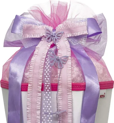 Obrázek produktu pro ROTH 679131 ROTH "Butterfly" školní kuželová mašle, fialová