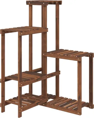 Immagine prodotto di vidaXL Portafiori 62,5x61,5x101,5 cm in legno massiccio di abete
