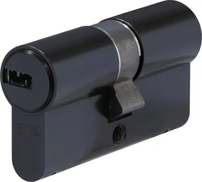 Produktbild von ABUS Profil-Zylinder D6XBL 40/50 mit Codekarte und 5 Schlüsseln - 96805 - schwarz
