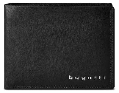Zdjęcie produktu dla Bugatti Valencia portfel ochrona RFID skóra 12 cm