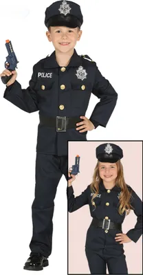 Produktbild von Guirca Polizei Babykostüm  5-6 Years  5-6 Years