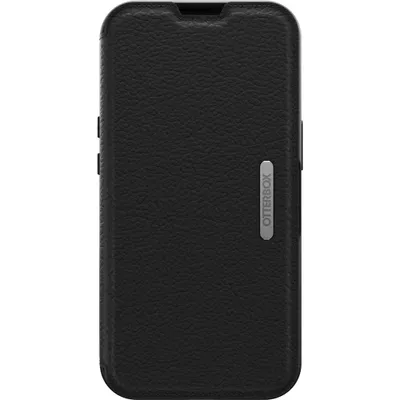 Produktbild von OtterBox Strada Tasche (Folie) Apple iPhone 13 Smartphone - Schwarz - Leder Body - Sturzsicher