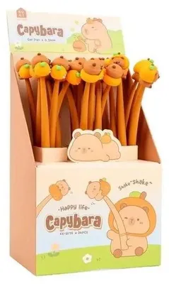 Produktbild von Kapibara Gelstifte (24 Stück) - Fandy