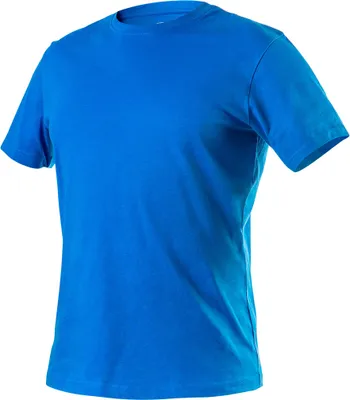 Produktbild von NEO TOOLS T-Shirt Tee Blau HD+ - Herren Kurzarm T-Shirt Crew Neck - Größe: XXL