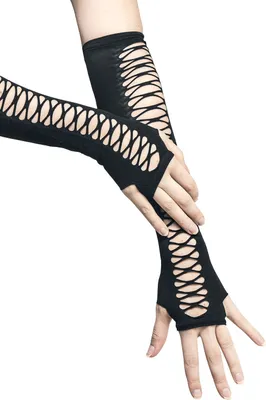 Produktbild von Pamela Mann Stulpen Damen Lace up sleeve glove schwarz Standard