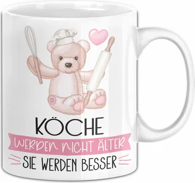 Produktbild von Köche Werden Nicht Älter Sie Werden Besser Koch Geschenk Tasse Lustiger Spruch (Weiß)