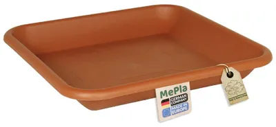 Produktbild von MePla - Untersetzer Quadrat 49x49 terra