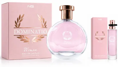 Obrázek produktu pro NG Perfumes Dominatio Woman – Parfémový set 100 ml + cestovní balení 15 ml