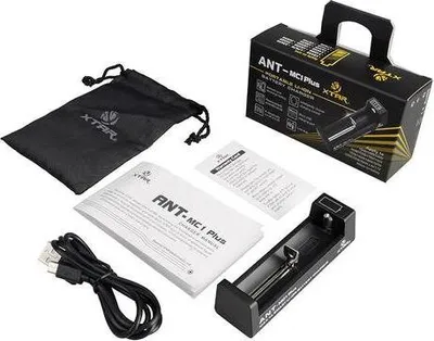 Image de XTAR Fast charger for cylindrical Li-ion batteries 18650 Xtar ANT MC1 Plus