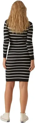 Image de Mamalicious Newsiv : Robe midi noire à manches longues, taille XS, pour femmes et filles