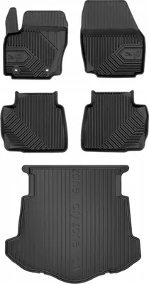 Image de Lot de 77 tapis de sol pour Ford Mondeo Mk4 à hayon 2007-2012, 25,5 cm