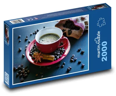 Obrázok produktu pre martinpuzzle - Puzzle 2000 - Kávové zrná - káva