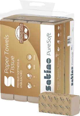 Produktbild von Satino Papierhandtuch PureSoft 278110 2lg 12x336Bl