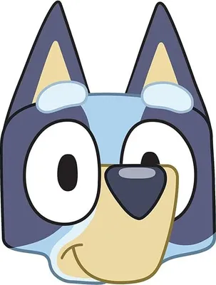 Image de Bluey - Masque facial - 30x20 cm