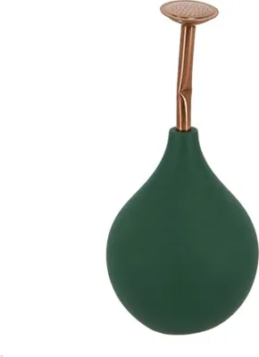 Image de Esschert Design Pomme de douche à boule S Vert foncé 0,24 litre - PVC & acier inoxydable