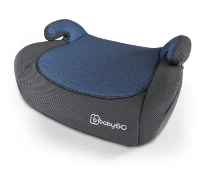 Produktbild von BabyGo Sitzerhöhung Booster iSize, blau Melange 125-150 cm
