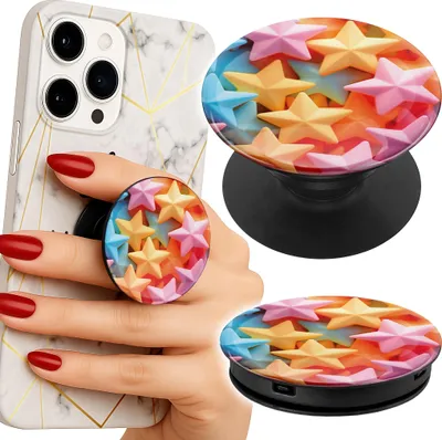 Immagine prodotto di Supporto per telefono a dito Popsocket/supporto a stella colorata