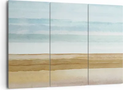 Produktbild von Bild auf Leinwand - Leinwandbild - 3 Teile - Abstraktion Gürtel Gold - 165x110cm - Wand Bild - Wanddeko - Wandbilder - Leinwanddruck - Bilder - Wanddekoration - Leinwand bilder - CE165x110-4263