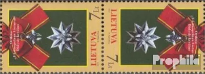 Produktbild von Briefmarken Litauen 2011 Mi 1086K (kompl.Ausg.) Kehrdruckpaar postfrisch Orden