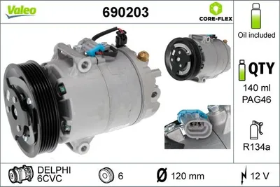 Image de Compresseur d'air VALEO 690203