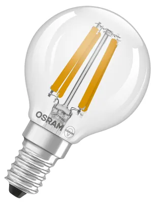 Image de Ampoule LED OSRAM Retrofit CLASSIC P, format P, ampoule LED, verre transparent, 5,9 W (équivalent à 60 W), 806 lm, lumière blanche froide, 6500 K, indice de rendu des couleurs (IRC) de 80