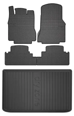 Immagine prodotto di Tappetini gomma SolidPRO + baule DryZone per Mercedes A W168 1997-2004 5 pezzi