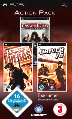 Produktbild von Action Pack: PoP 3, Driver, Rainbow Six Vegas