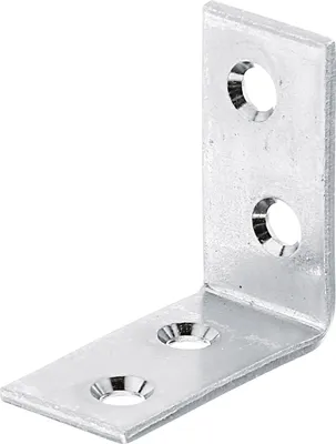 Immagine prodotto di Alberts 847715 Staffa per sedia, zincata sendzimir, 40 x 40 x 20 mm, set da 40