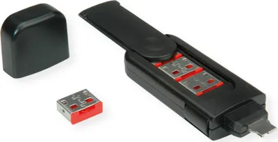 Immagine prodotto di ROLINE - Blocco porte USB - Nero