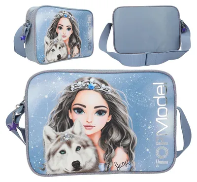 Produktbild von Depesche TOPModel Umhängetasche - Wolf - Blau - Kindertasche - Fantasie